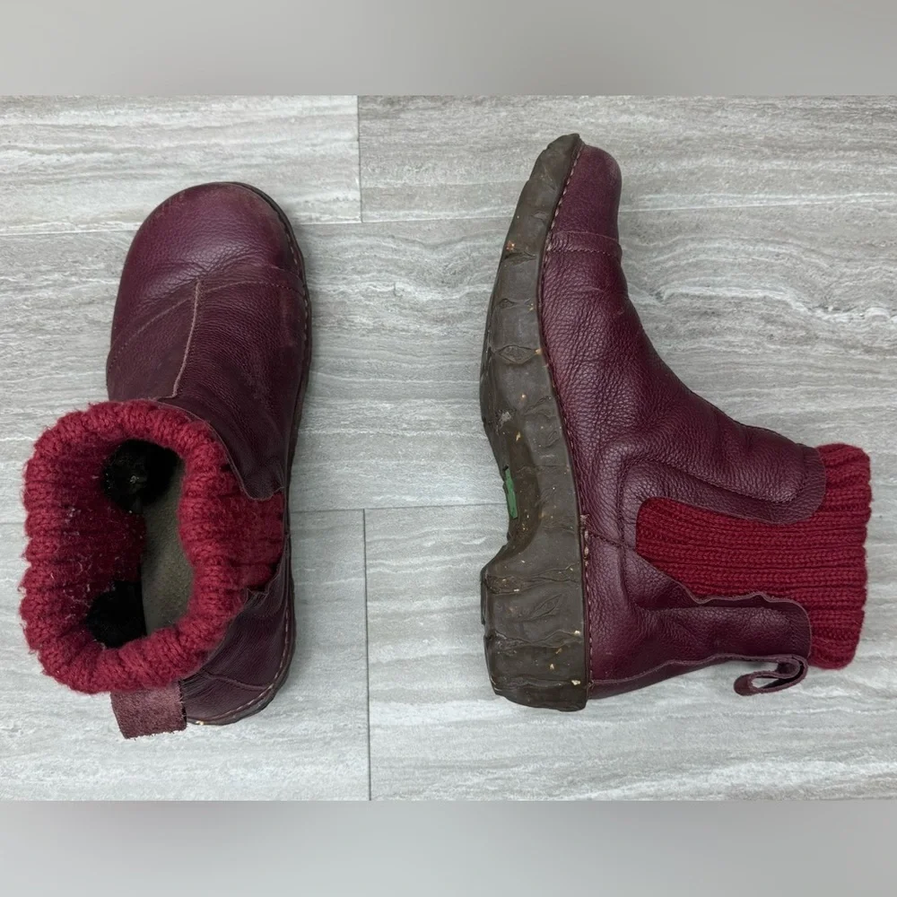 El Naturalista Yggdrasuk NE23 Ankle Booties Women’s Size EU 39 US 8-8.5